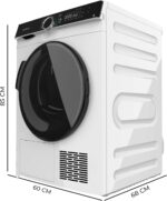 Sèche-linge 10 kg à pompe à chaleur A+++ moteur Inverter Plus 14 programmes