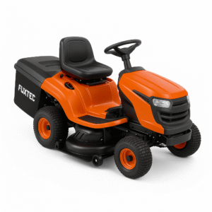 Tondeuse à Gazon Thermique Autoportée 6 CV – 66 cm, eStart, Bac 150 L, Réglable, Moteur 4 Temps – FUXTEC FX-RMR66