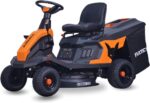 Tondeuse à Gazon Thermique Autoportée 6 CV – 66 cm, eStart, Bac 150 L, Réglable, Moteur 4 Temps – FUXTEC FX-RMR66
