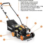 Tondeuse à gazon thermique poussée 46 cm, 146 cm³