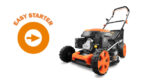 Tondeuse à gazon thermique poussée 46 cm, 146 cm³