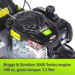 Tondeuse à gazon thermique EQ2-300 42 cm, 125 cm³