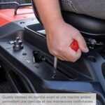 Tondeuse autoportée thermique Scheppach MR235-61 224 cm³ 61 cm