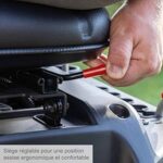 Tondeuse autoportée thermique Scheppach MR235-61 224 cm³ 61 cm