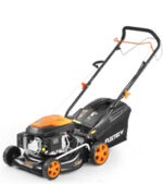 Tondeuse thermique 4 en 1 196 cm³ démarrage électrique