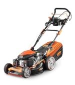 Tondeuse thermique 4 en 1 196 cm³ démarrage électrique