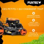 Tondeuse thermique 4 en 1 196 cm³ démarrage électrique