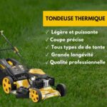 Tondeuse thermique autotractée 146 cm³ 45,7 cm avec Mulching