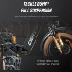 Vélo électrique pliable CEAYA A20 20 pouces 48V 20Ah