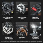 Vélo électrique pliable CEAYA A20 20 pouces 48V 20Ah