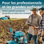 Motoculteur thermique KS 7HP-950S 7CV 212cc largeur 108 cm profondeur 31 cm