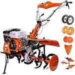 Motoculteur thermique RURIS 731FR 8,5 CV 208 cm³, largeur 560–830 mm