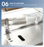 Scie à bois portable 4-en-1, moteur 3 kW, coupe 2,44 m