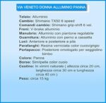 Vélo de ville vintage 28 pouces 6 vitesses cadre aluminium, Shimano TX50, panier et sacoches