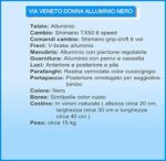 Vélo de ville vintage 28 pouces 6 vitesses cadre aluminium, Shimano TX50, panier et sacoches