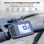 Vélo électrique Touroll J1 ST 27,5 pouces 250 W batterie 15,6 Ah