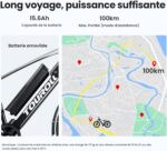 Vélo électrique Touroll J1 ST 27,5 pouces 250 W batterie 15,6 Ah