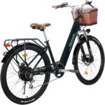 Vélo électrique de ville femme 26 pouces 250 W batterie 36 V 10 Ah