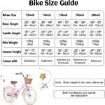 Vélo enfant rétro 18 pouces Vintage avec panier osier, stabilisateurs, freins avant/arrière