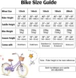 Vélo enfant rétro 18 pouces Vintage avec panier osier, stabilisateurs, freins avant/arrière