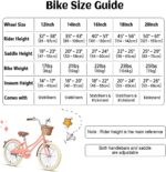 Vélo enfant rétro 18 pouces Vintage avec panier osier, stabilisateurs, freins avant/arrière