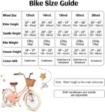 Vélo enfant rétro 18 pouces Vintage avec panier osier, stabilisateurs, freins avant/arrière