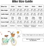 Vélo enfant rétro 18 pouces Vintage avec panier osier, stabilisateurs, freins avant/arrière