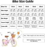 Vélo enfant rétro 18 pouces Vintage avec panier osier, stabilisateurs, freins avant/arrière