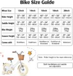 Vélo enfant rétro 18 pouces Vintage avec panier osier, stabilisateurs, freins avant/arrière