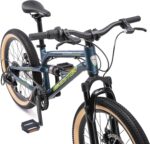 VTT enfant 20 pouces réglable, 7 vitesses, freins à disque