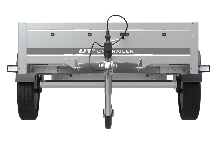 Remorque voiture UNITRAILER 264 Garden Trailer 264 FD timon fixe 2641 x 1256 mm PTAC 750 kg – Image 3