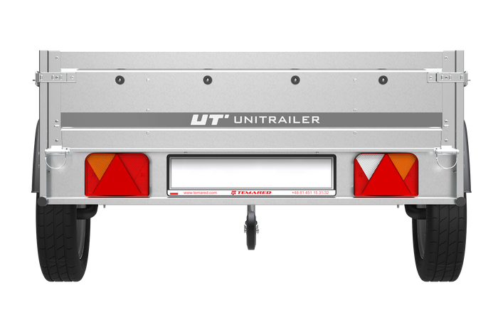Remorque voiture UNITRAILER 264 Garden Trailer 264 FD timon fixe 2641 x 1256 mm PTAC 750 kg – Image 4