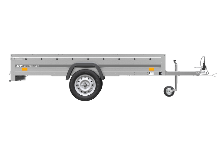 Remorque voiture UNITRAILER 264 Garden Trailer 264 FD timon fixe 2641 x 1256 mm PTAC 750 kg – Image 5