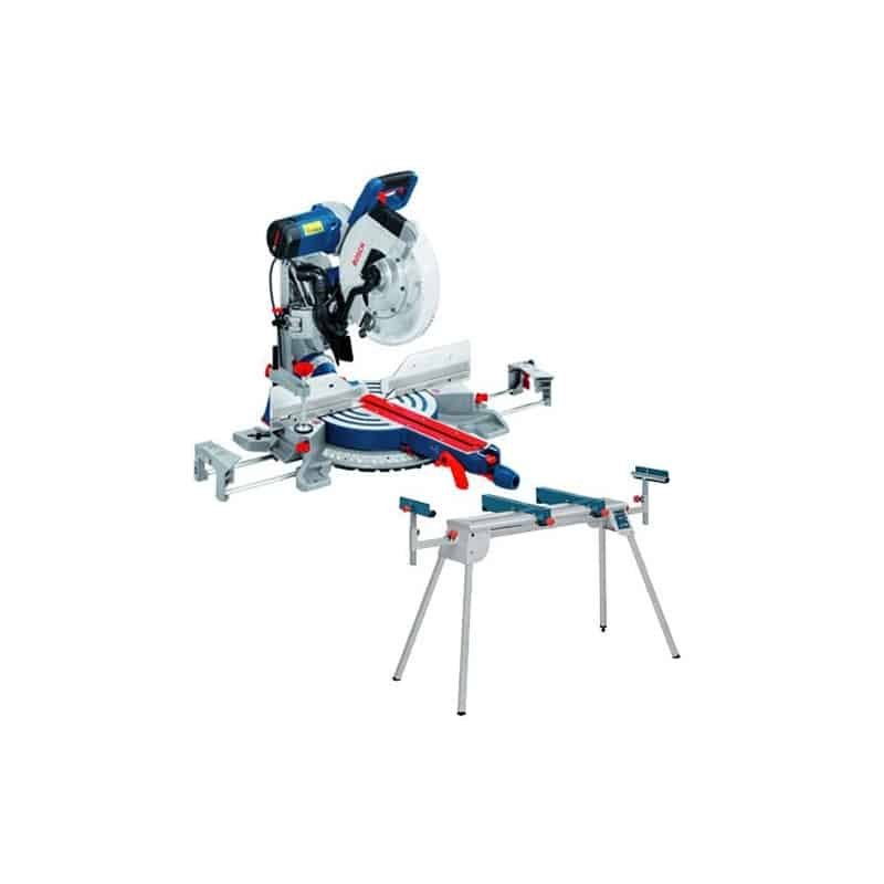 Scie radiale à onglets Bosch GCM 12 GDL avec piètement GTA2600 – Image 2