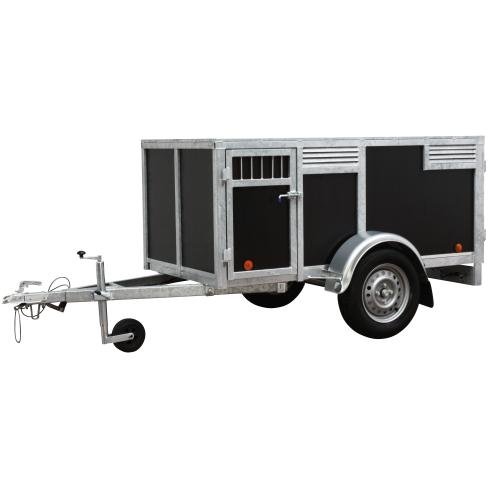 Remorque 4 chiens marron 500 kg