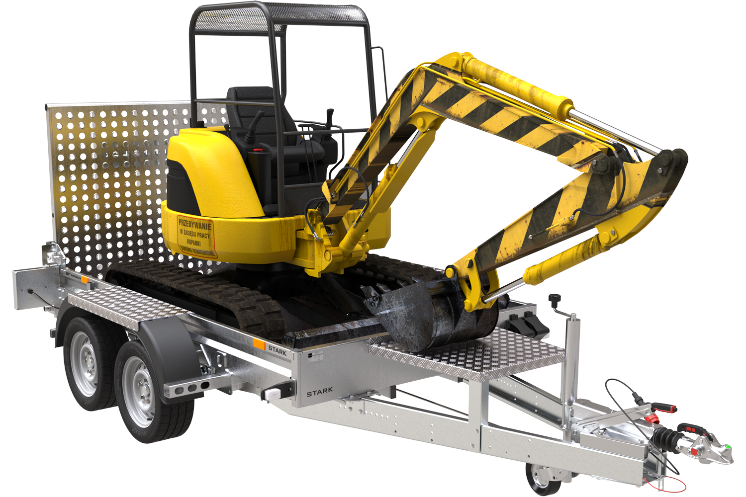 Remorque UNITRAILER STARK 3 260 PTAC 2700 kg