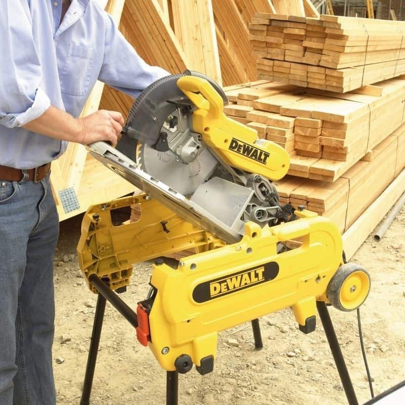 Scie sur table et onglet réversible DEWALT 2000W 305mm D27107XPS QS