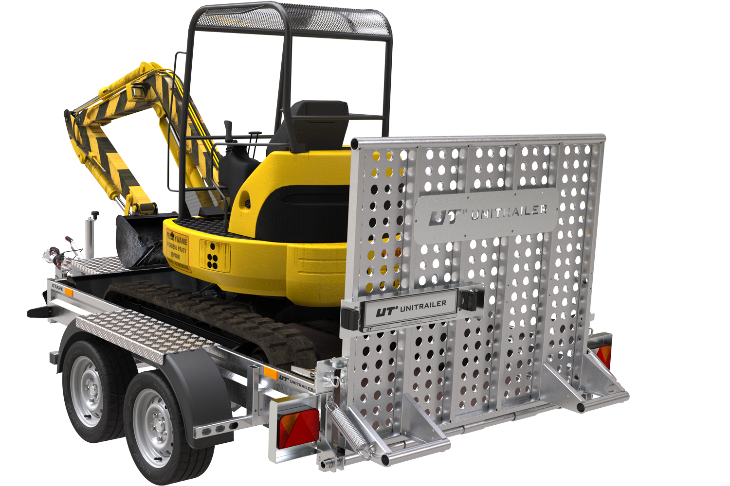 Remorque UNITRAILER STARK 3 260 PTAC 2700 kg