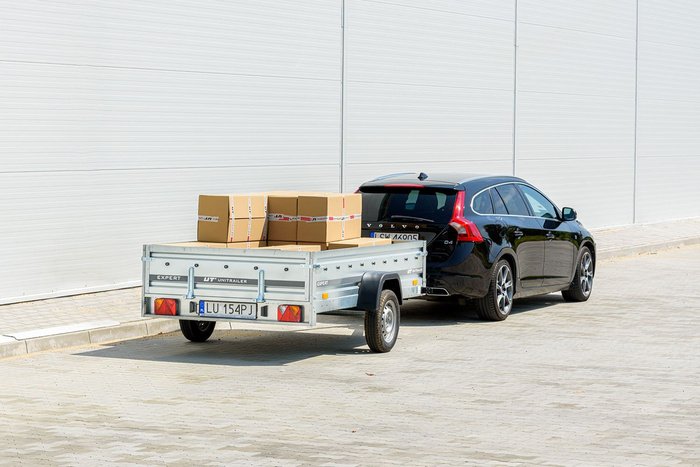 Remorque Unitrailer EXPERT 2615 simple essieu 552 kg