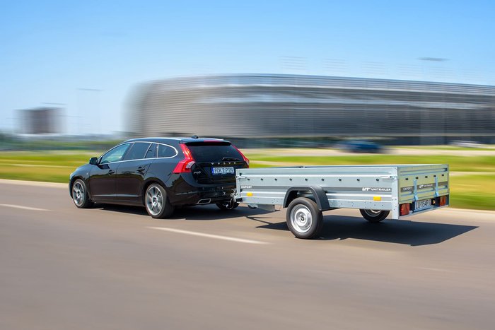 Remorque Unitrailer EXPERT 2615 simple essieu 552 kg