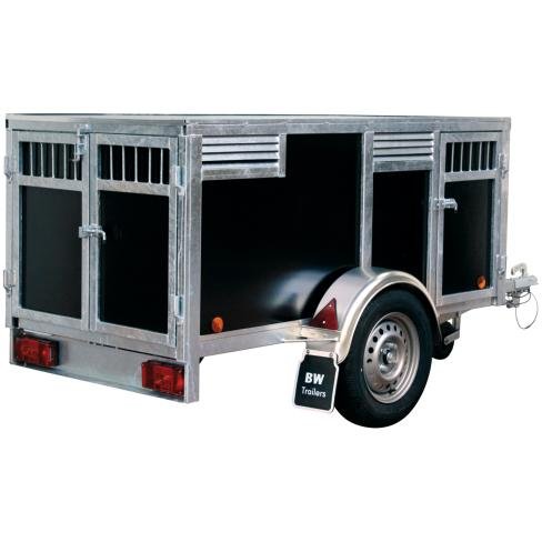 Remorque 4 chiens marron 500 kg